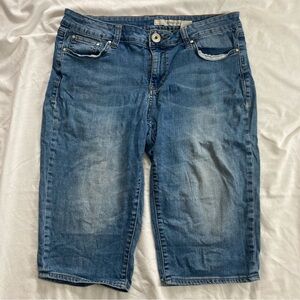 DKNY Y2K Jorts Blue Denim Shorts Size 10